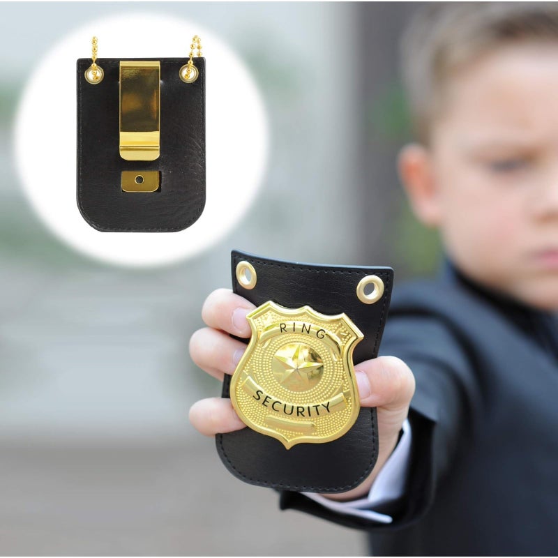 Tickle & Main Ring Bearer Proposal Gift Set - Youth S/M, Ages 4 & Up, Black Polyester - Includes Storybook, Leather Badge & Security Briefcase - Kids Ring Bearer Gifts - Image 4